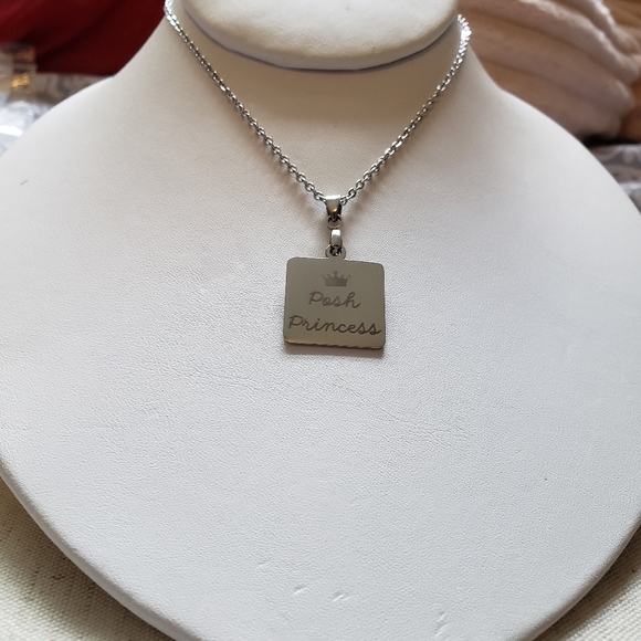 "Posh Princess" Pendant Necklace - Picture 3 of 7